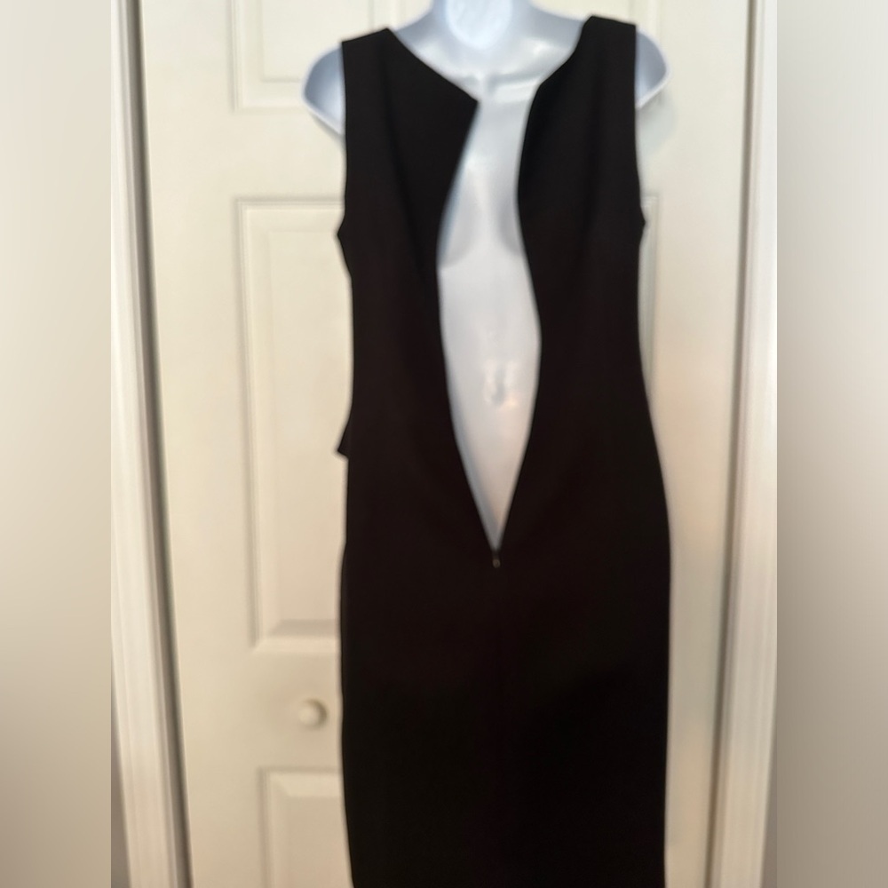 David Meister women’s black woven knit dress. Size 10 - Picture 4 of 14